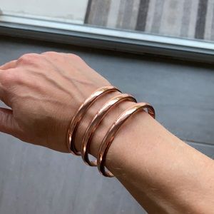 Rose gold bracelet